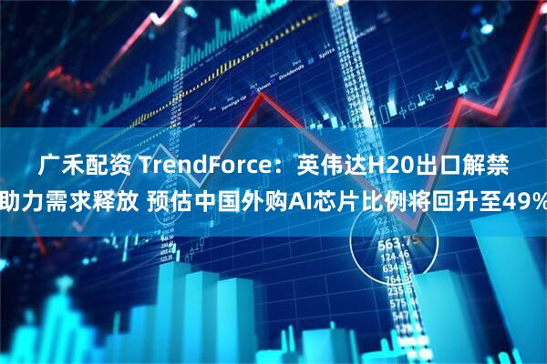 广禾配资 TrendForce：英伟达H20出口解禁助力需求释放 预估中国外购AI芯片比例将回升至49%